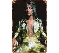 Muecddoa Retro Musical Poster Tin Sign ROD STEWART Time Poster Print for Movie Home Bar Pub Garage Wall Decor Gifts Art 8x12 Inches Vintage Metal sign.