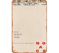 Muecddoa Retro Musical Poster Tin Sign THE 1975 - DUBLIN 3Arena Poster | Notes on a Conditional Form Tour for Movie Home Bar Pub Garage Wall Decor Gifts Art 8x12 Inches Vintage Metal sign.
