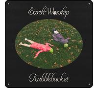 Muecddoa Rubblebucket (Earth Worship) Album Cover Poster | Retro Musical Metal Signs | Vintage Funny Man Cave Decor Tin Sign for Gift Home Bar Kitchen Pub Wall Decor Signs 12x12 inch.