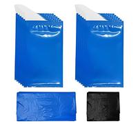 MUEEAD 12 pieces of urine bags, with a black shame bag, special emergency items for travel, portable emergency urine bags, unisex mobile portable toilets, special vomiting bags for station wagons