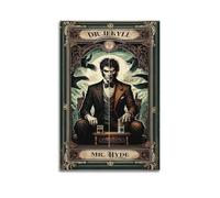 muegrbgs Dr. Jekyll And Mr. Hyde Cover Poster Wall Art Cover Room Vintage Poster Decorative Painting for Living Room Bed Room Elegant Aesthetic Poster 12x18inch(30x45cm) Unframe-style