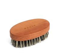 MÜHLE Beard Care - Beard Brush - Brush with Vegan Bristles for Daily Beard Care - Oval Wooden Handle - 9 x 5 x 3.5 cm
