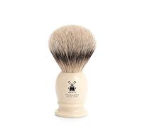 MÜHLE Classic Silvertip Badger Shaving Brush (Small, Faux Ivory)