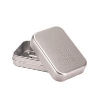 MÜHLE ESSENTIALS Soap Dish - Aluminium in matt silver - 10 x 7 x 3.7 cm - for storing solid shampoo, unisex