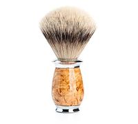 MÜHLE Purist Karelian Masur Birch Silvertip Badger Shaving Brush (091H55)