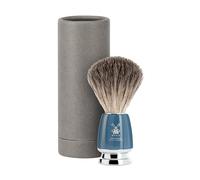 MÜHLE Rytmo Shaving Brush, Resin Handle in petrol, Made in Germany