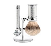 MÜHLE Traditional 3-pc. Shaving Set, Safety Razor, Shaving Brush, Stand