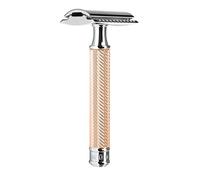 MÜHLE Traditional Rosegold Safety Razor, Closed Comb