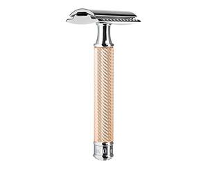 MÜHLE Traditional Rosegold Safety Razor, Closed Comb