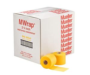 Mueller Big Bold MWrap, Big Gold, 6.9 cm x 27.4 m, 48 rolls