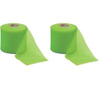 MUELLER Big Bold MWrap, Big Lime Green, 6.9 cm x 27.4 m, 1 roll (Pack of 2)