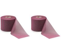MUELLER Big Bold MWrap, Big Maroon, 6.9 cm x 27.4 m, 1 roll (Pack of 2)