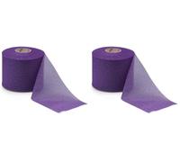 MUELLER Big Bold MWrap, Big Purple, 6.9 cm x 27.4 m, 1 roll (Pack of 2)