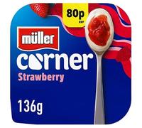 Müller Corner Strawberry Yogurt 136g PMP 80p | Case of 6