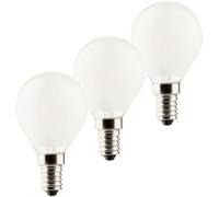 Müller-Licht LED 3 Pieces Warm White E14 4.2W Retro Teardrop Shape 400294