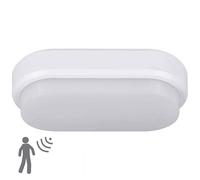 Müller-Licht LED Wall Lamp Ceiling Light Ipsum Wet Room Oval White IP54 Sensor