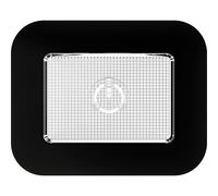 Müller-Licht Mobina Push 10 LED Battery Light Orientation Light Night Light 10 cm Length Neutral White 4000 K 0.6 W Rechargeable via USB Self-Adhesive Black 27700056