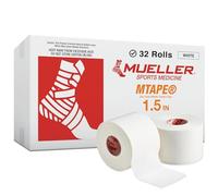 Mueller Mtape, Zinc Oxide Tape 3.8cm x 13.7m, White 32 Rolls