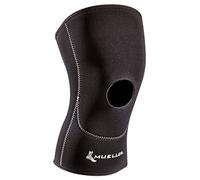 MUELLER Open Patella Knee Sleeve, LG, Black