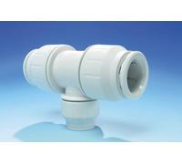 Mueller Primaflow Speedfit PEM3022AW Reducing Tee 22 x 22 x 15mm
