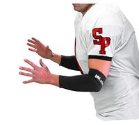 Mueller Sports Medicine Turf-Football Elastic Compression Elbow Sleeves Large