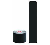 MUELLER Unisex (5cm Strips) Mueller Pre Cut Kinesiology Tape Black 5cm x 5m in 20 strips , Black, UK