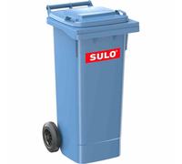 Müllgroßbehälter Dustbin Rubbish Bin Bucket Blue 80 L Plastic With Wheels