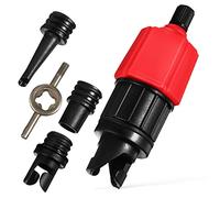 MUELODSIC 1 Set Air Pump Adapter Set Durable High Grade Converter for Inflatable Kayaks Paddle Compact Lightweight Easy to Use Compatible with Various Nozzle Interfaces