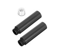 MUELODSIC 1 Set Aluminum Alloy Microphone Extension Tubes Mic Stand Extension for Enhanced Recording Stability Compatible with Various Microphone Models