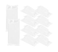 MUELODSIC 10 Packs Car Visor Tissue Refill Soft Absorbent Paper Towels Vehicle Accessory for Travel and Convenient Car Tissue Pack for Sunshade Dispenser