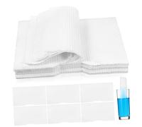 MUELODSIC 100 Sheets Disposable Bird Cage Paper Liners Absorbent Cushion Pads for Medium Square Parrot Cages Strong Tear-resistant Bedding Bird Accessories for Clean Comfortable Nesting