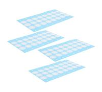 MUELODSIC 100Pcs Autoclavable Mushroom Growing Filter Discs 2X2Cm Self-Adhesive Breathable Eptfe Vent Membranes for Sterile Culture Jars and Tissue Lab Supplies