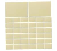 MUELODSIC 100pcs Double Sided Tape Heavy Duty Mounting Pads Strong Adhesive Heat Resistant Sticky Tape for Hooks Mirrors and Home Use PE Foam