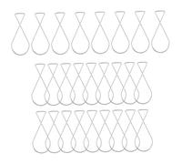 MUELODSIC 100pcs Metal Ceiling Hooks Spring Back Drop Ceiling Hangers for Home Office Decorations for Hanging Signs Banners Artwork