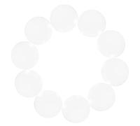 MUELODSIC 10Pcs 60Mm Glass Watch Glass Set for Chemical and Biological Laboratory Experiments Teaching Tool for School Science Round Evaporating Watch for Lab Use