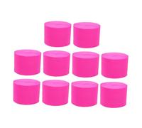 MUELODSIC 10pcs Crepe Paper Streamers for Birthday Party Backdrop Soft Rose Red Hanging Decorations for Wall Door Window Easy to Install for Celebration and Event Decorating