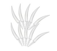 MUELODSIC 10pcs Halloween Pumpkin Teeth Decorations Spooky and Scary Fake Teeth for Pumpkins Indoor and Outdoor Halloween Decor for Creating Chilling Atmosphere