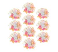 MUELODSIC 10pcs Interactive Crinkle Balls for Indoor Cats Tear-resistant Cat with Irresistible Sound and Texture Bright Color Kitten Plaything for Exercise and Mood Relief