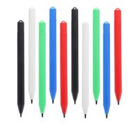 MUELODSIC 10pcs LCD Painting Board Pens with Lanyard Hole Smooth Writing Compatible Stylus for Touchscreen Tablets Drawing and Electronic Draft Boards