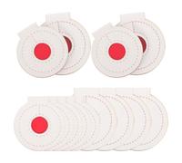 MUELODSIC 10Pcs Microfiber Shooting Targets Small Accessories for Skill Improvement Training Hanging Practice Targets with Thick Layers for Pellet Gun and Outdoor Shooting Games