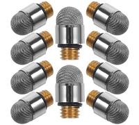 MUELODSIC 10Pcs Replacement Capacitive Stylus Pen Tips with Conductive Fiber Mesh, Compatible Touch Screen Pen Tips for High Sensitivity and Scratch-Free Use in Drawing and Writing