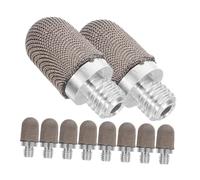 MUELODSIC 10pcs Replacement Fiber Tips for Capacitive Stylus Pens Conductive Mesh Nibs Compatible with Touch Screens Fine Thin Stylus Pen Tips for Artists and Students Soft Mesh Replacement