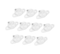MUELODSIC 10pcs Sensor Stand Wall Mount Shelf Corner Bracket for Infrared Alarm Detector Secure Stable Placement Compatible with Home Office Retail