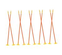 MUELODSIC 10pcs Suction Cup Arrows for Archery Plastic Replacement Arrows and Tube for Indoor Outdoor Target Practice and Safe Play