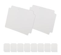 MUELODSIC 10pcs Trading Card Dividers Plastic Organizers for Board Games and Collectors Large Capacity Card Sorting Tray Separators Storage for Tcg Ptcg Supplies
