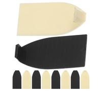 MUELODSIC 10pcs Violin Bow Tips Plastic Violin Accessories Wear-resistant Fittings Easy to Install Replacement Parts for String Instrument Bow Repair