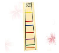 MUELODSIC 12-inch Viola Fret Fingerboard Sticker Label, Light Yellow Viola Finger Guide for Beginners, Single Sheet Finger Position Marker for Practice and Learning