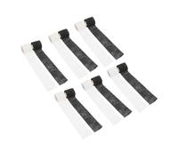 MUELODSIC 12 Rolls Self-adhesive Sports Non-slip Grip Wraps for Fitness Handle Protection Black White Each for Sports and Muscle Support