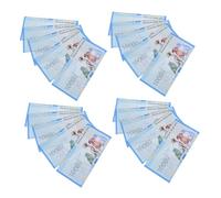 MUELODSIC 120pcs Pet Sacrificial Supplies Blue Memorial Paper with Cat Dog Patterns for Traditional Pet Funeral Rituals and Burial Remembrance Heartfelt Loss Tribute
