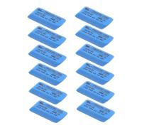 MUELODSIC 12pcs Guitar String Erasers Polishing Cleaner Kit with Anti-rust Function Guitar Fret Polish Tools for Bass Ukulele Maintenance and Cleaning Care